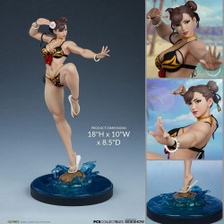  STREET FIGHTER Statue Chun-Li Player 2 Battle EX Season Pass PCS Collectibles