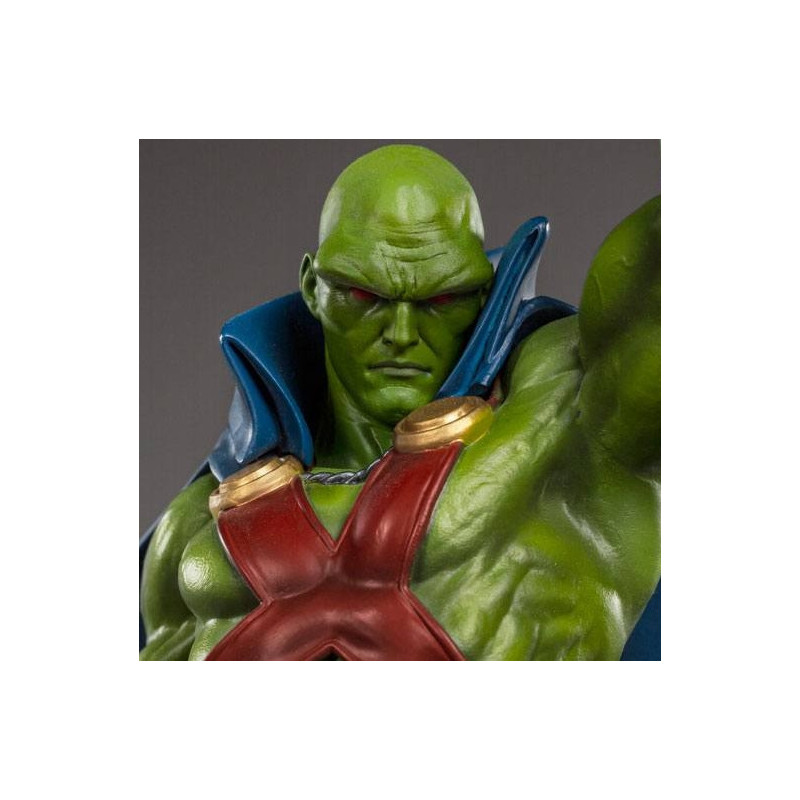 DC COMICS Statue Martian Manhunter Art Scale Iron Studios