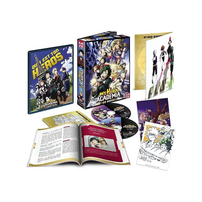MY HERO ACADEMIA : TWO HERO Film Coffret Blu-ray + DVD Edition Collector MY HERO ACADEMIA : TWO HERO Film Coffret Blu-ray + DVD Edition Collector