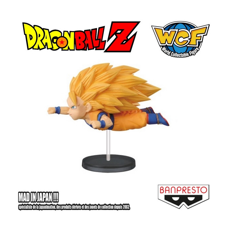 DRAGON BALL Z figurine Son Goku SS 3 WCF Banpresto DRAGON BALL Z figurine Son Goku SS 3 WCF Banpresto