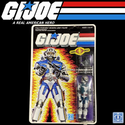 GI JOE Blister Cobra Commander Battle Armor Hasbro