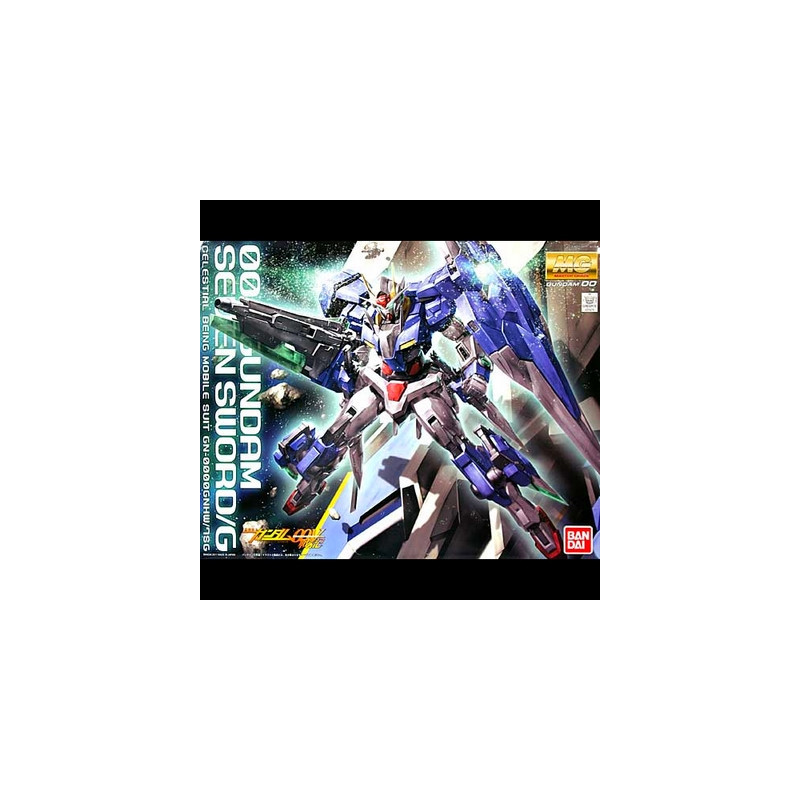 GUNDAM Master Grade 00 Gundam Seven Sword  G Bandai Gunpla