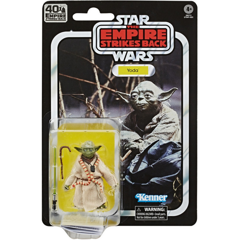 STAR WARS Episode V Figurine Yoda Black Series 40th Anniversary Hasbro STAR WARS Episode V Figurine Yoda Black Series 40th Anniversary Hasbro