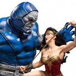 DC COMICS Diorama Wonder Woman vs Darseid Iron Studios