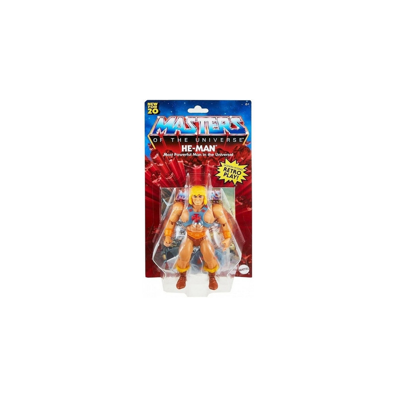 MAITRES DE L'UNIVERS Origins Figurine Musclor  He-man Mattel