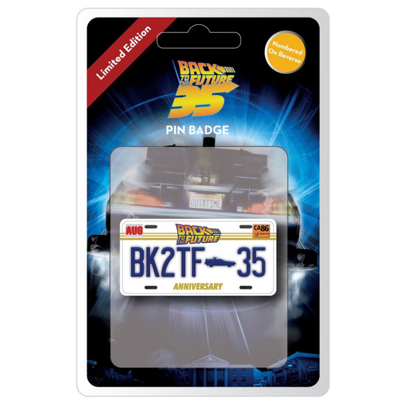 RETOUR VERS LE FUTUR Pin's Limited Edition 35th Anniversary Fanattik RETOUR VERS LE FUTUR Pin's Limited Edition 35th Anniversary Fanattik