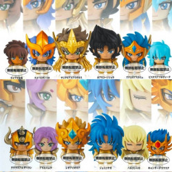 SAINT SEIYA Set 12 Figurines Gold Saints CollecChara! Bandai