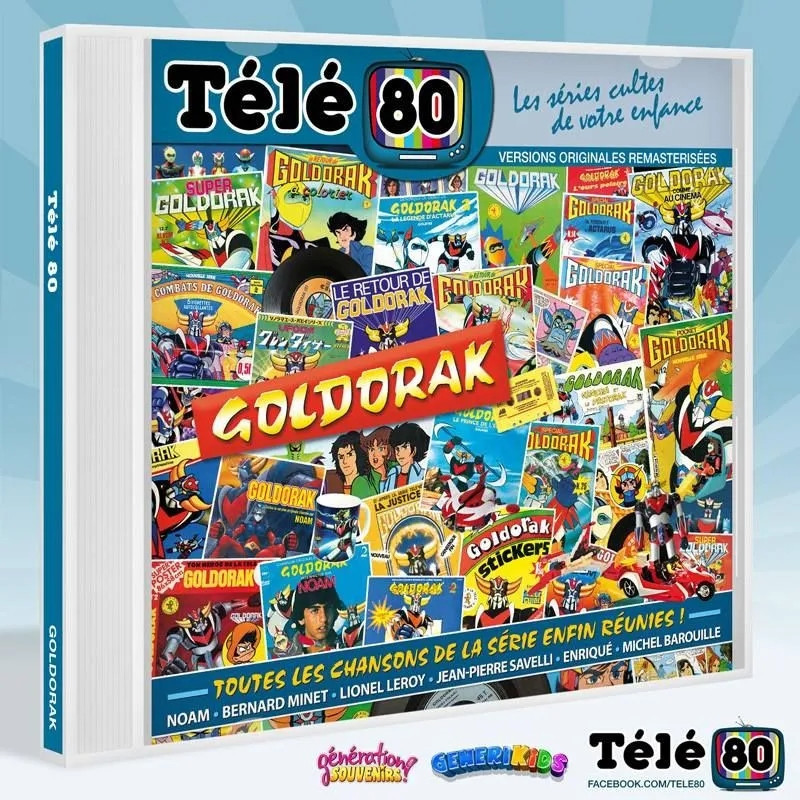 GOLDORAK CD Audio Goldorak l'intégrale Télé 80