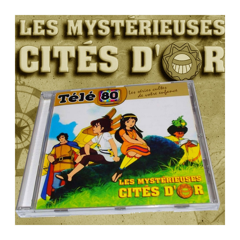 LES MYSTERIEUSES CITES D'OR CD Audio Télé 80