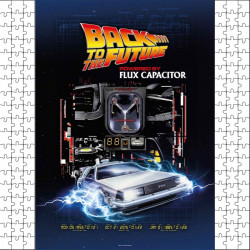 RETOUR VERS LE FUTUR Puzzle Powered By Flux Capacitor SD Toys