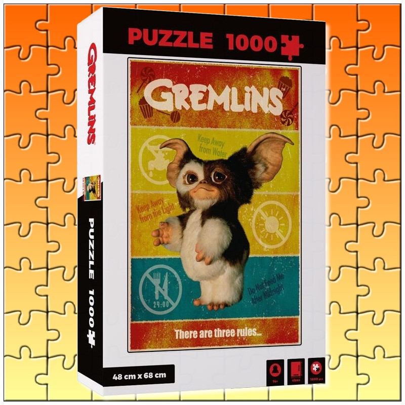 GREMLINS Puzzle Gizmo 3 Rules SD Toys