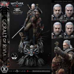  WITCHER 3 Statue Geralt von Riva Deluxe Version Prime 1 Studio