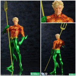 JUSTICE LEAGUE Aquaman statue New 52 ARTFX Kotobukiya