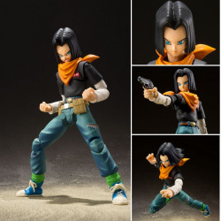 Bandai S.H. Figuarts Dragon Ball Z Android 17 Event Exclusive Color Edition  