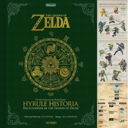 THE LEGEND OF ZELDA livre Hyrule Historia