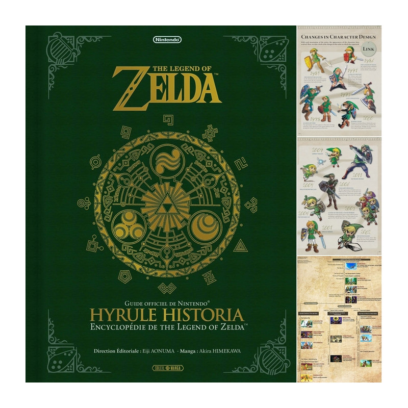 THE LEGEND OF ZELDA livre Hyrule Historia