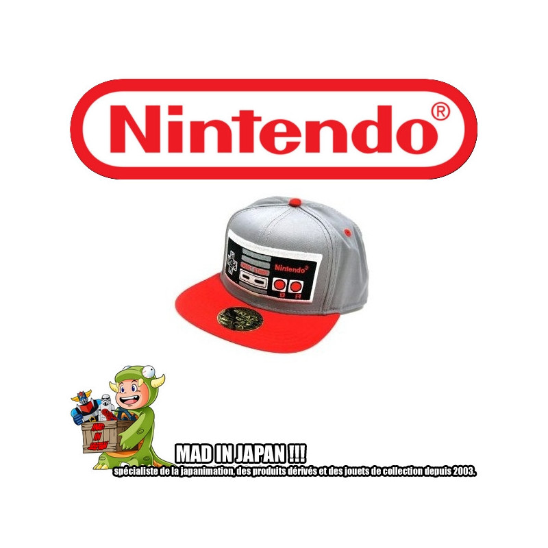 NINTENDO casquette manette NES Bioworld NINTENDO casquette manette NES Bioworld