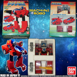  MACHINE ROBO  GOBOTS figurine MRJ Triple Jim Bandai