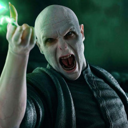 HARRY POTTER Statue Voldemort & Nagini Iron Studios