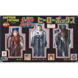 CAPITAINE FLAM figurines Popy Pack Mala + Grag + Curtis Newton