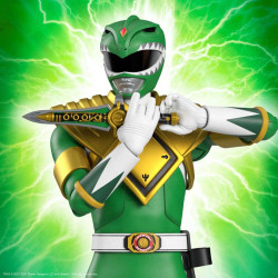 POWER RANGERS Figurine Ultimates Green Ranger Super7