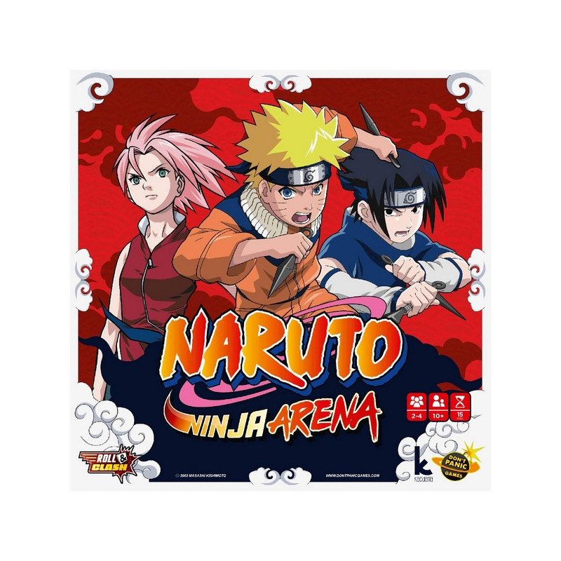 NARUTO NINJA ARENA Jeu de société Don't Panic Games