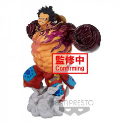  ONE PIECE Figurine Monkey D. Luffy Gear 4 SMSP X BWFC The Brush Banpresto