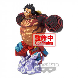  ONE PIECE Figurine Monkey D. Luffy Gear 4 SMSP X BWFC Two Dimensions Banpresto