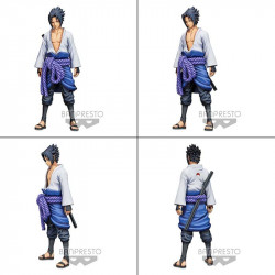  NARUTO SHIPPUDEN Figurine Grandista Shinobi Relations Sasuke Manga Dimensions Banpresto