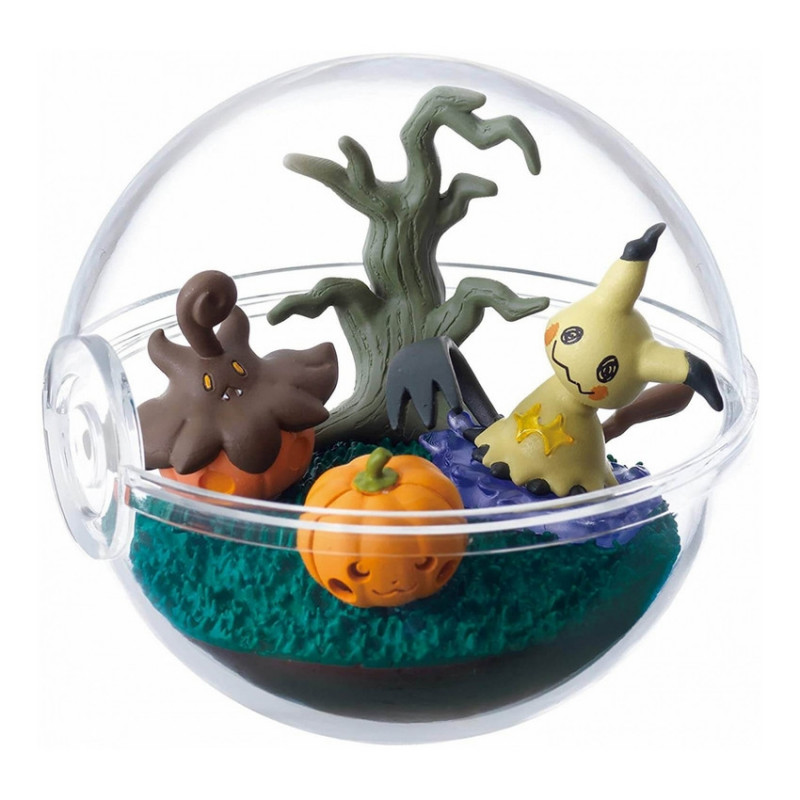 POKEMON Figurine Pitrouille & Mimiqui Terrarium Collection Change of Seasons POKEMON Figurine Pitrouille & Mimiqui Terrarium Collection Change of Seasons