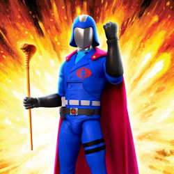 GI JOE Figurine Ultimates Cobra Commander Super7