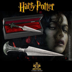 Harry Potter - Réplique baguette de Bellatrix Lestrange (édition  personnage) NOBLE COLLECTION Pas Cher 