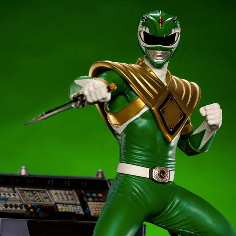 POWER RANGERS Statue Green Ranger BDS Art Scale Iron Studios POWER RANGERS Statue Green Ranger BDS Art Scale Iron Studios