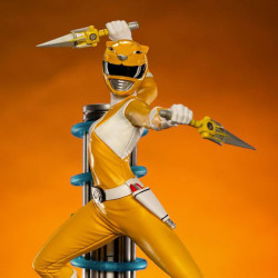 POWER RANGERS Statue Yellow Ranger BDS Art Scale Iron Studios