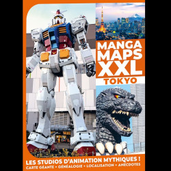 MANGA MAPS XXL TOKYO Les studios d'animation mythiques ! Ynnis Editions