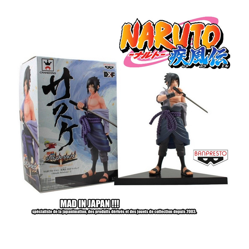 NARUTO SHIPPUDEN figurine Shinobi Relations Volume 2 - Sasuke NARUTO SHIPPUDEN figurine Shinobi Relations Volume 2 - Sasuke