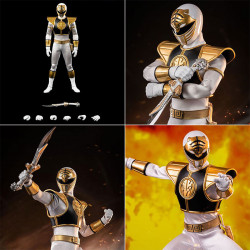 POWER RANGERS Figurine FigZero White Ranger Threezero