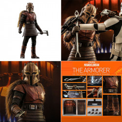  STAR WARS The Mandalorian Figurine Toy Fair Exclusive The Armorer Hot Toys