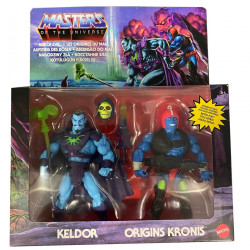  MAITRES DE L'UNIVERS Origins Pack Figurines Keldor & Origins Kronis Mattel
