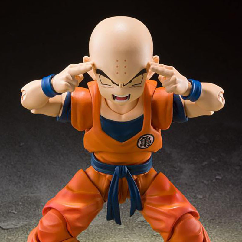 DRAGON BALL Z SH Figuarts Krillin Earth’s Strongest Man Bandai