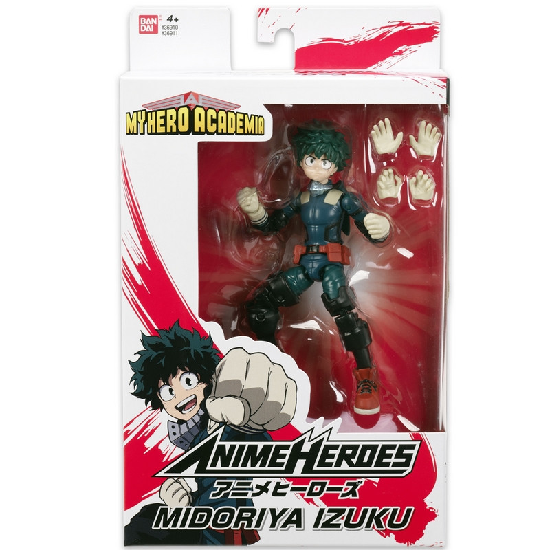 MHA Figurine Izuku Midoriya Anime Heroes Bandai MHA Figurine Izuku Midoriya Anime Heroes Bandai