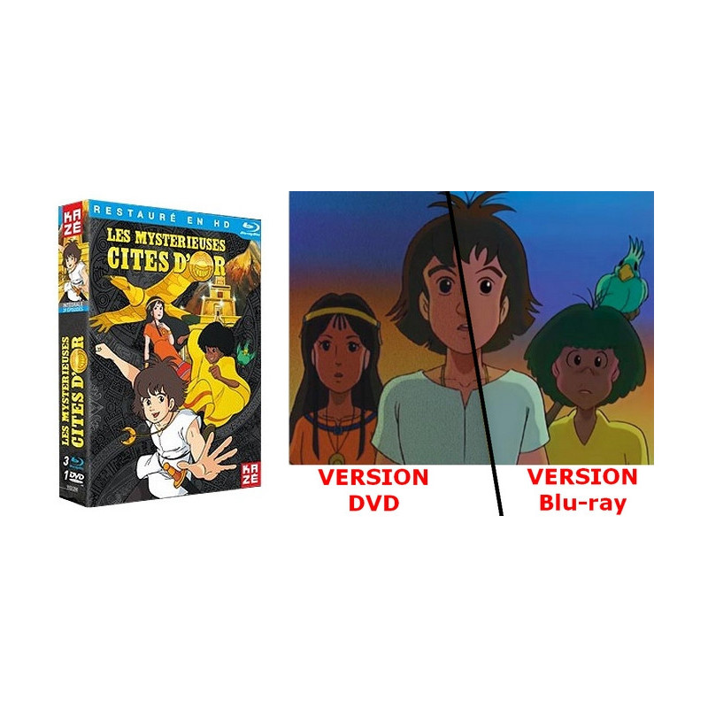 LES MYSTERIEUSES CITES D'OR Coffret Blu Ray Intégrale