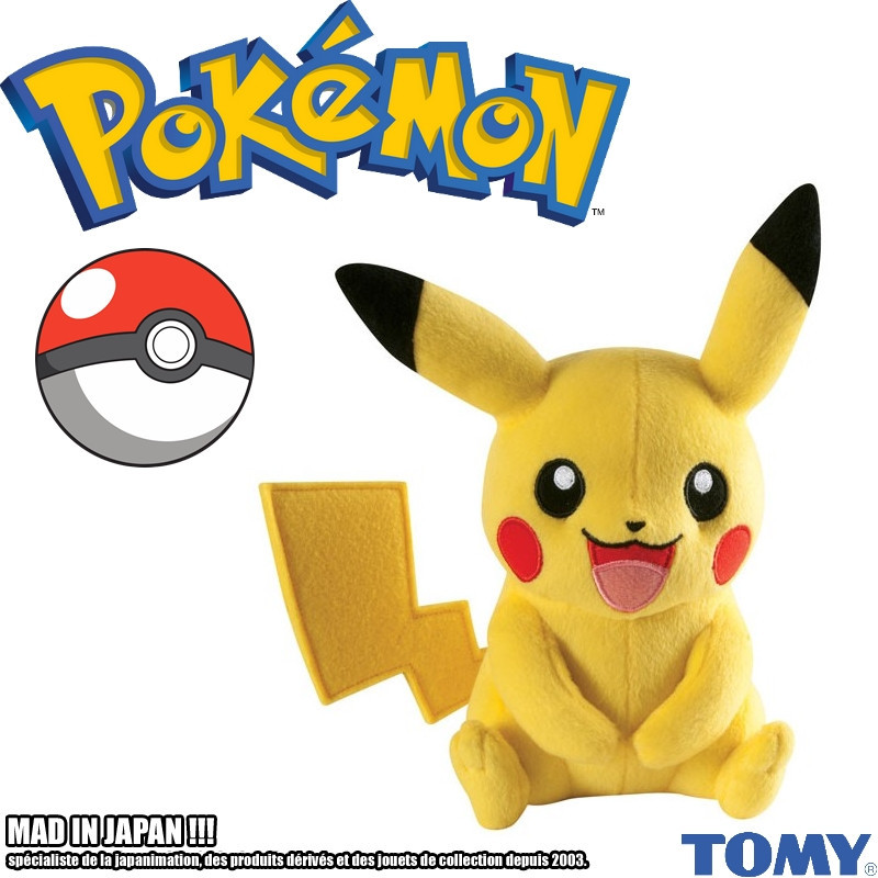 POKEMON peluche Pikachu Tomy