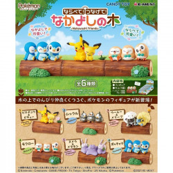 POKEMON Pack 6 Figurines Nakayoshi Friends Collection Re-ment  