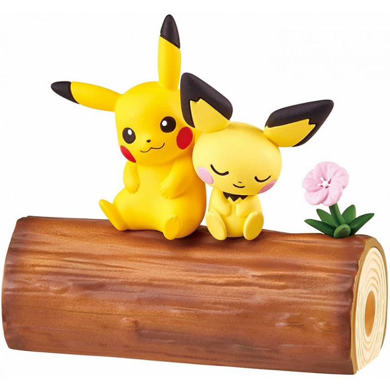 POKEMON Figurine Pikachu et Pichu Nakayoshi Friends Collection Re-ment