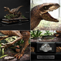  JURASSIC PARK Statue Velociraptor Attack Legacy Museum Collection Prime 1 Studio