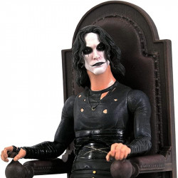THE CROW Figurine Deluxe Eric Draven in Chair SDCC 2021 Exclusive Diamond Select