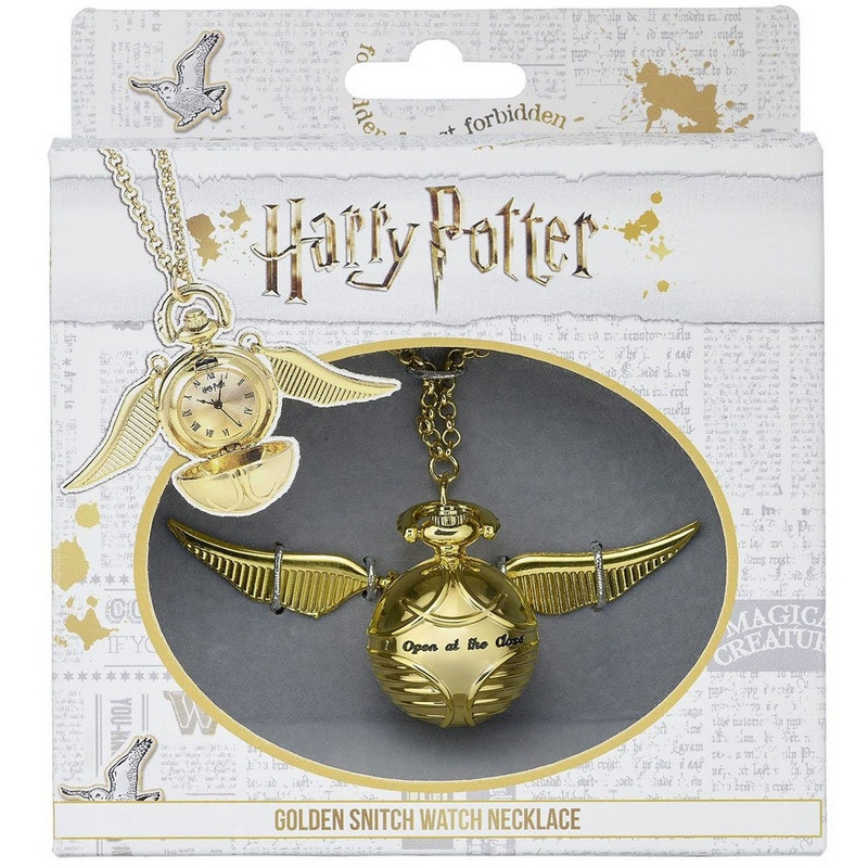 HARRY POTTER Collier Horloge Vif d’or plaqué or The Carat Shop