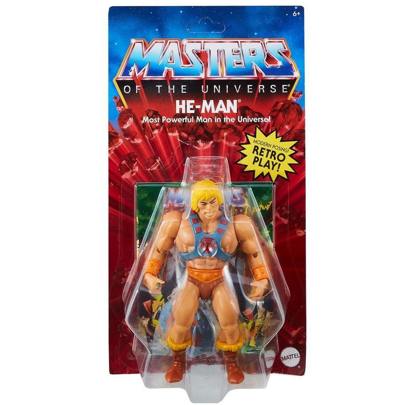 MAITRES DE L'UNIVERS Origins Figurine Musclor V2 Mattel