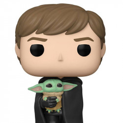 STAR WARS The Mandalorian Figurine Luke With The Child POP! TV Vinyl Funko